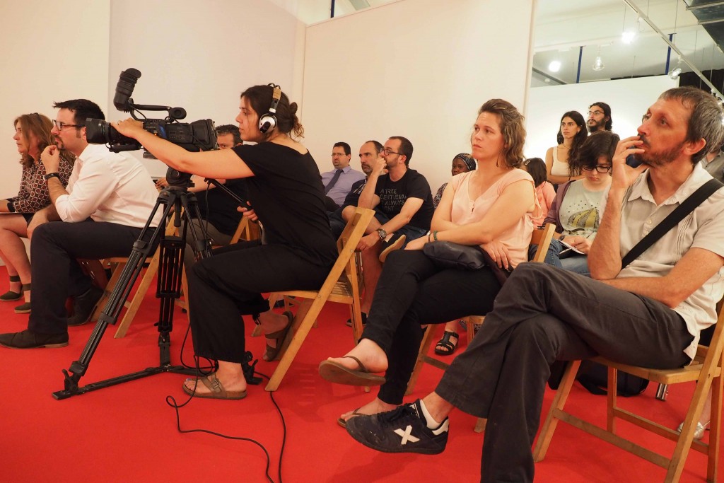 14/05/15 Debat de Polítiques Culturals a l'espai El Puntal en el marc de les Eleccions Municipals organitzat per la Fundació Lluís Coromina i Banyoles Televisió. Foto: Pere Duran