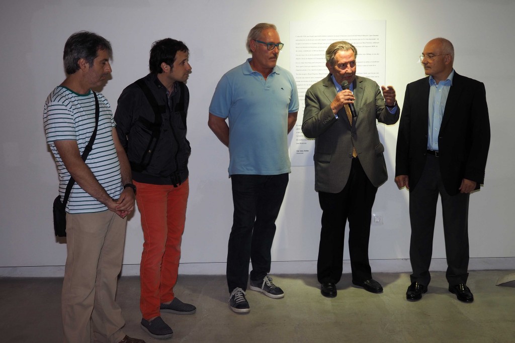 16/06/15 Inauguració de l'exposició Remor. Una apriximació visual i sonora del Club Natació Banyoles. FOTO: PERE DURAN