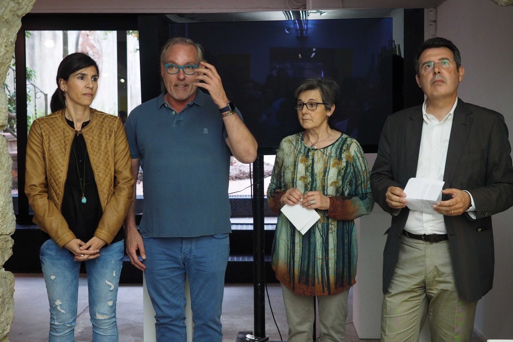 Inauguració exposició La Veu dels Sense veu, del col.lectiu L'Obrador Bny a l'Espai Eat Art. PERE DURAN / NORD MEDIA