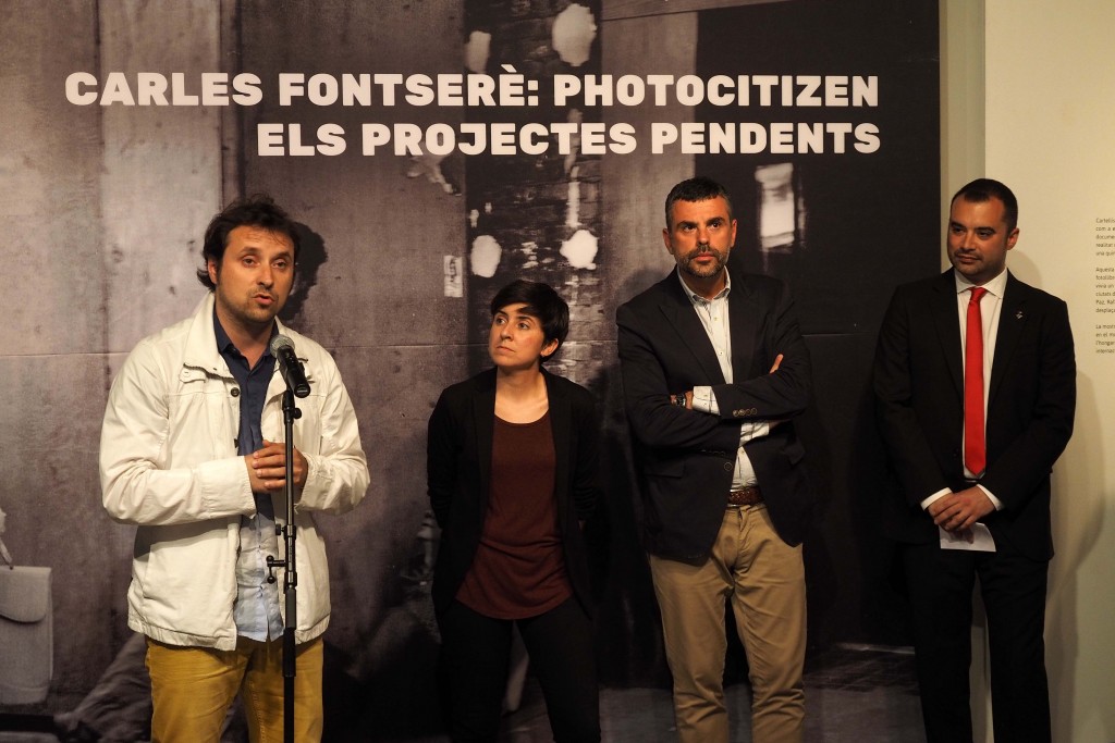 Inauguració exposició Carles Fontserè, Photocitizen. Els Projectes Pendents al Centre Cultural Terrassa. PERE DURAN / NORD MEDIA