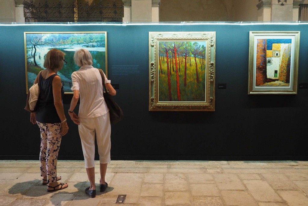 Exposició L Aventura Artística de Carles Fontserè, al Monastir de Sant Esteve de Banyoles. PERE DURAN / NORD MEDIA