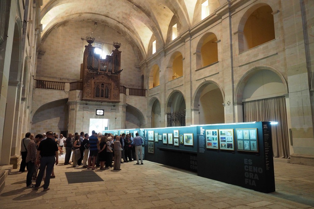 Exposició L Aventura Artística de Carles Fontserè, al Monastir de Sant Esteve de Banyoles. PERE DURAN / NORD MEDIA