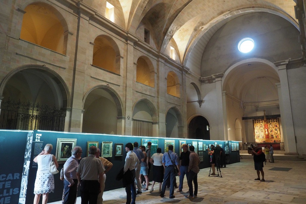 Exposició L Aventura Artística de Carles Fontserè, al Monastir de Sant Esteve de Banyoles. PERE DURAN / NORD MEDIA