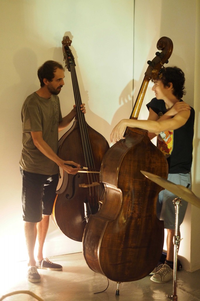 Concert Free Art Ensemble a l'espai Eat Art de Banyoles. FOTO: PERE DURAN