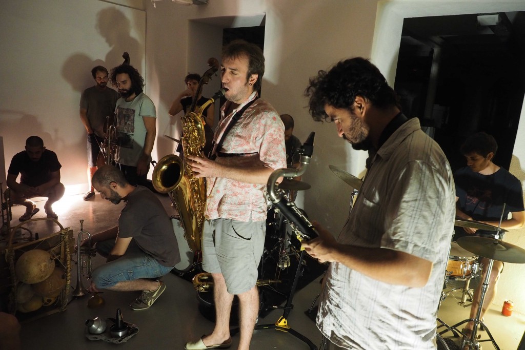 Concert Free Art Ensemble a l'espai Eat Art de Banyoles. FOTO: PERE DURAN