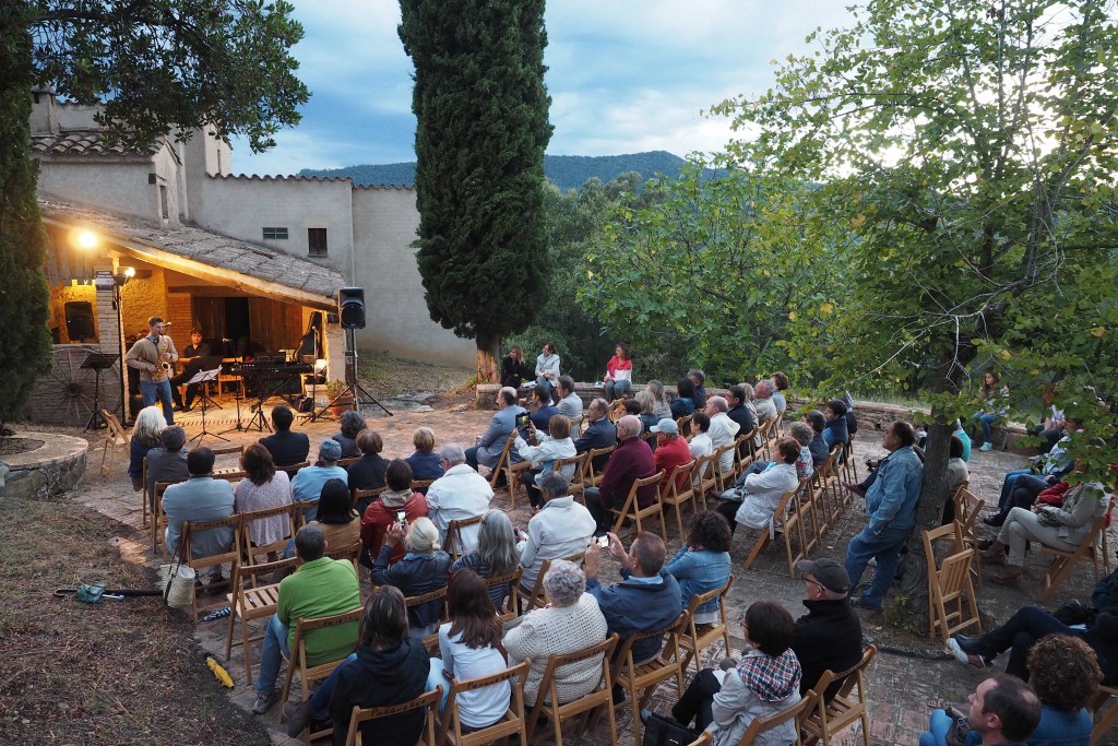 Homenatge a Carles Fontserè i Terry Broch a Can Tista. PERE DURAN / NORD MEDIA