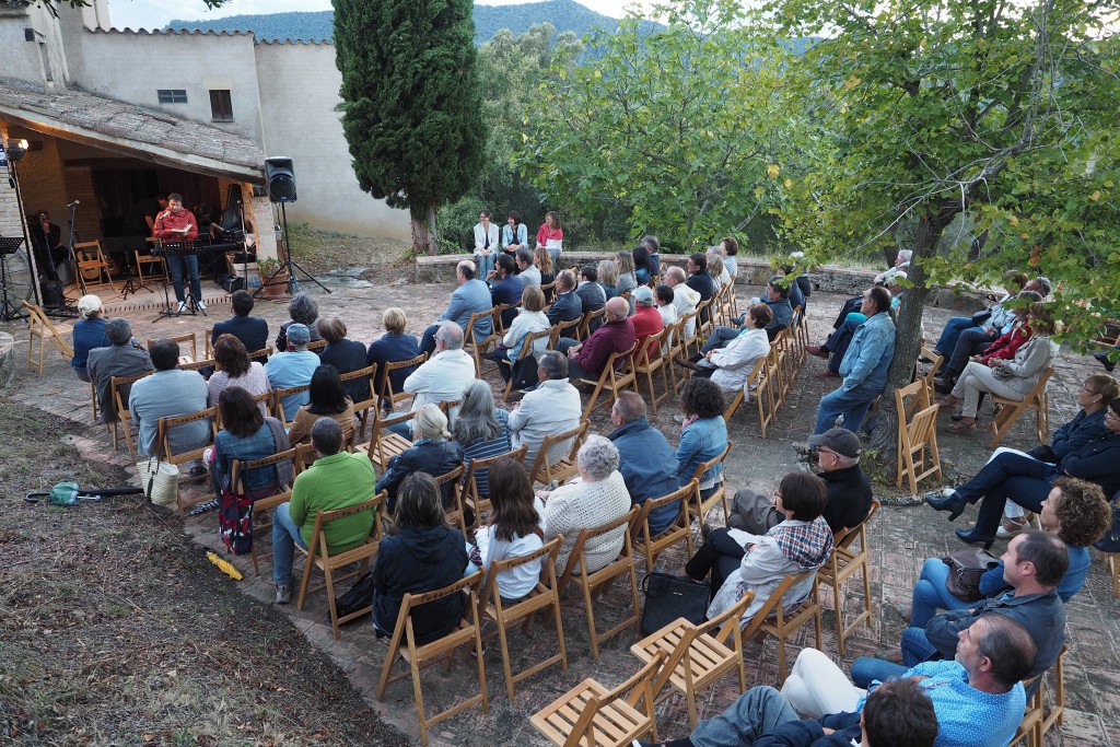 Homenatge a Carles Fontserè i Terry Broch a Can Tista. PERE DURAN / NORD MEDIA