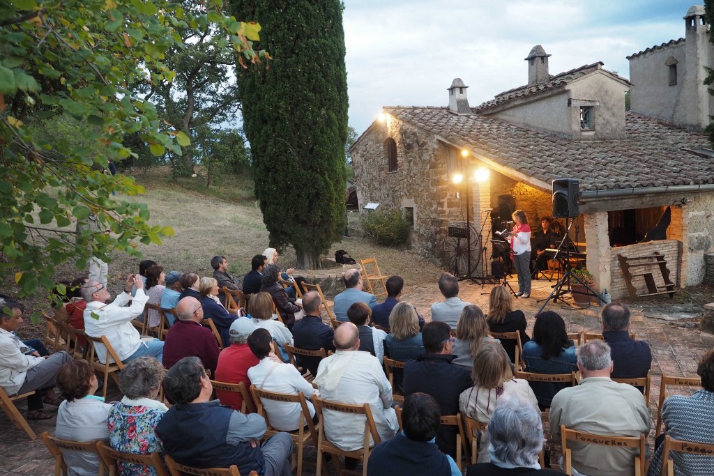 Homenatge a Carles Fontserè i Terry Broch a Can Tista. PERE DURAN / NORD MEDIA