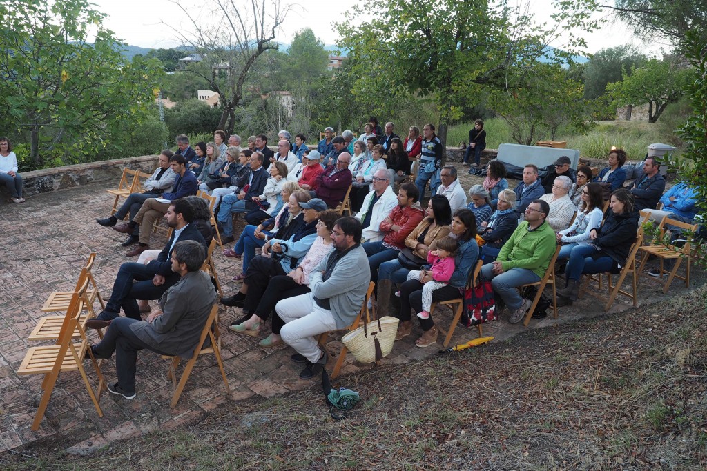 Homenatge a Carles Fontserè i Terry Broch a Can Tista. PERE DURAN / NORD MEDIA