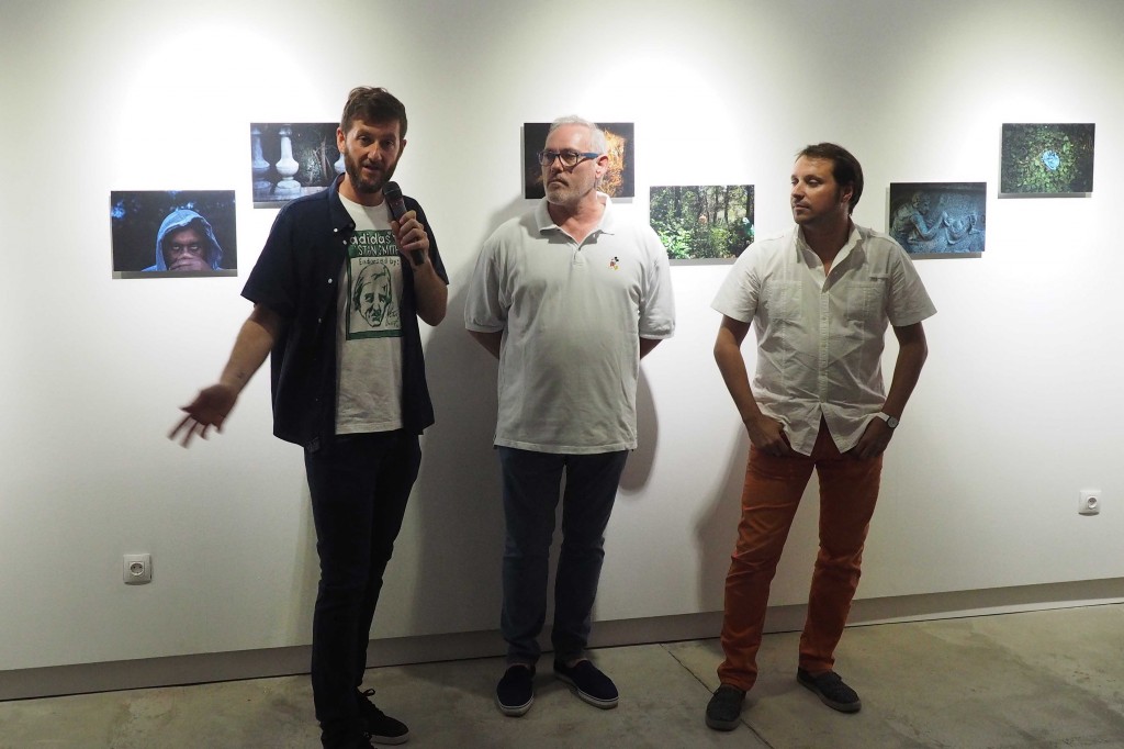 Inauguraci exposici fotogrfica I don't need to know you, de Katia Repina i Luca Aimi a l'espai Eat Art de Banyoles. PERE DURAN / NORD MEDIA